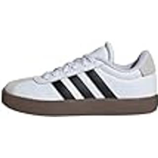 adidas adidas White/Black VL Court 3.0 Suede Lace Kids Trainers
