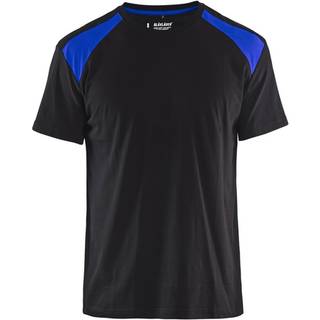 Blåkläder 3379 T-shirt / T-shirt - 4XL - Sort/Koboltblå