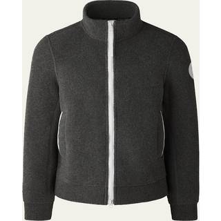 Canada Goose Black Label Lawson Fleece Jacket Quarry Grey