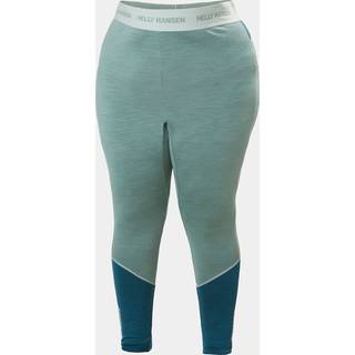 Helly Hansen Lifa Merino Midweight Pant Plus, dame, cactus