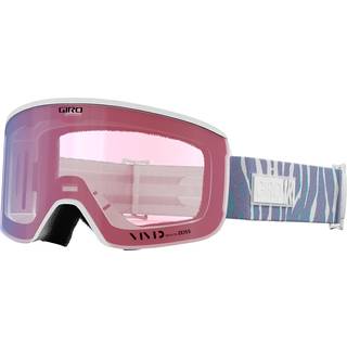 Giro Ella Ski Goggles - Snowboard Goggles til kvinder - Lila dyrerem med VIVID Pink/VIVID infrarde linser