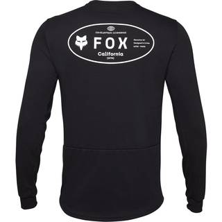 FOX Ranger Drirelease langærmet cykeltrøje sort herre - Størrelse Small