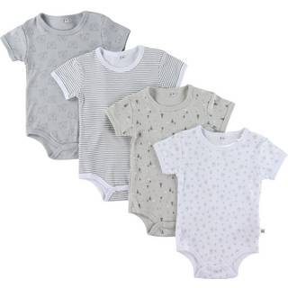 Pippi Body Kortærmet Med Print 4-Pak - 190