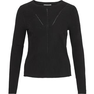Ribbet Strikket Top