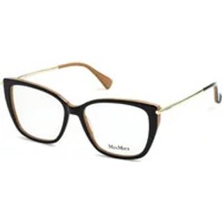 Max Mara Kvinde MM5007 050 Optiske stel Acetat Brun Firkantet Normal