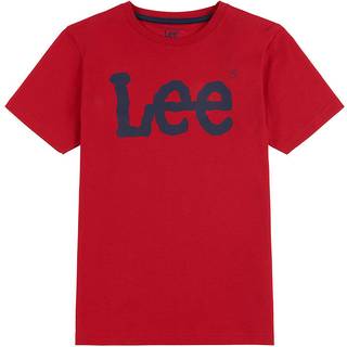 Lee Lee Red Wobbly Graphic Print T-Shirt
