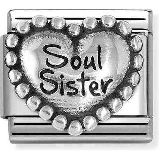 Nomination Heart with Dots Soul Sister Charm - Silver