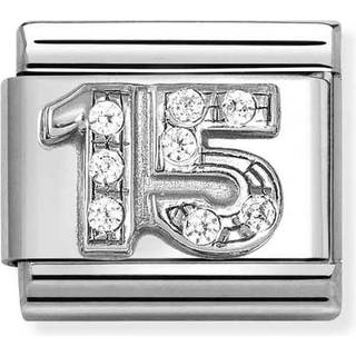 Nomination Silver Crystal 15 Charm