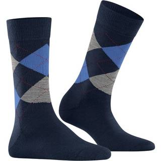 Burlington Marylebone Wool Socks - Navy-2 - Str 36/41