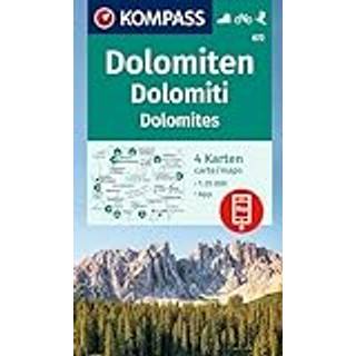 Dolomiten - Dolomites, Kompass Wandern, Rad & Skitouren 672