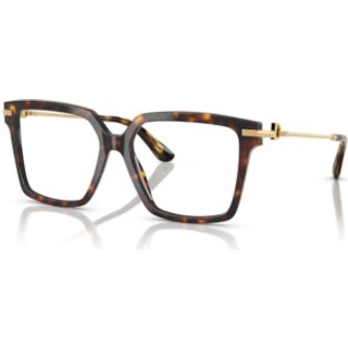 Dolce & Gabbana Kvinde DG3397 502 Vista -rammer Acetat Skildpadde Transparent Firkantet Normal
