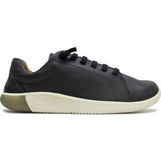 Keen Women's KNX Leather Sneaker Black/Star White, 38