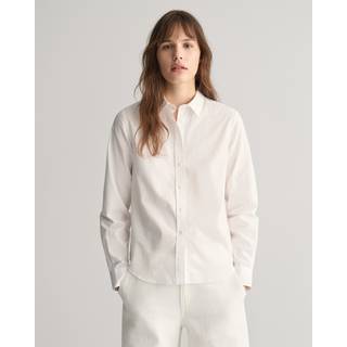 GANT Dame Regular fit klassisk poplin-skjorte (36)