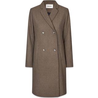 Modström Odelia coat - Espresso Melange - XL - Frakke