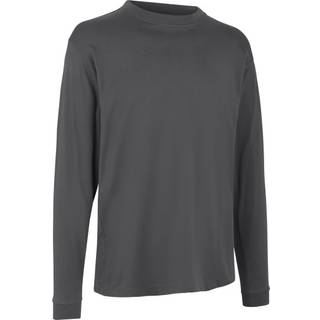 ID Pro Wear Herre Langærmet t-shirt - Silver Grey - XS