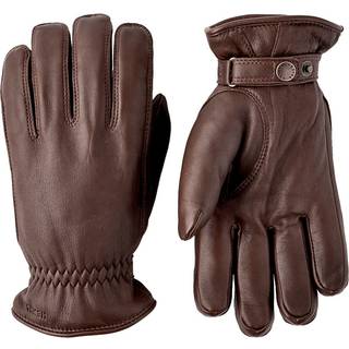 Hestra Burensvik Deerskin Wool Pile Glove Chocolate