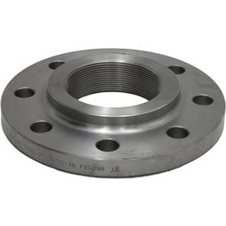 Gevindflange Sort 1"