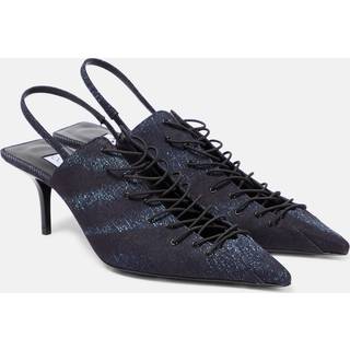 Jimmy Choo 'x Jean Paul Gaultier Corset slingback pumps - blue - EU 40.5