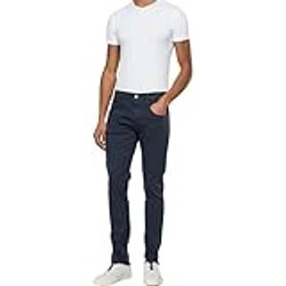 Replay Anbass Hyperflex X.Lite 5-Pocket Pants Navy