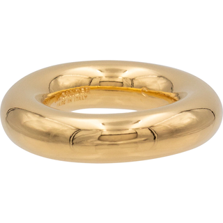 Jil Sander Sterling silver ring - gold - S