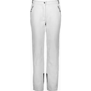 CMP Women's Pant Stretch Polyester 3W18596N Skibukser Damer størrelse 46 farve hvid/grå