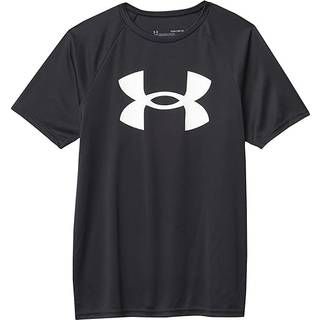 Under Armour Tech™ Big Logo Boys' Short Sleeve Black / White YXL (160 - 170 cm)