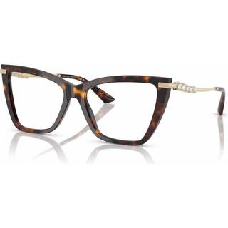 Jimmy Choo Kvinde JC3020B 5002 Optiske stel Acetat Skildpadde Transparent Cat Eye Normal