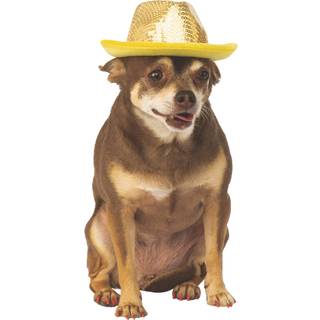 Rubies Fedora kledyrskostume tilbehr Medium/stor guldpailletter