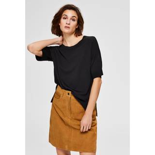 Wille Strikbluse, Black, XS