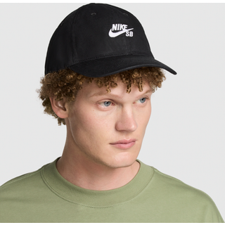 Ustruktureret Nike SB Club-skaterkasket - sort - S/M