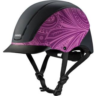 Troxel Performance Headgear Spirit Purple Boho Riding Helmet Purple M