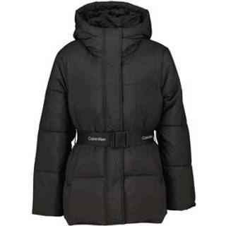 Logo Belt Short Puffer