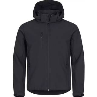 Clique 200912 Classic Softshell Hoody / Hættetrøje Sort XL