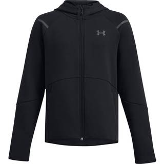 Under Armour Unstoppable Fleece Boys' Full-Zip Black / Black YXL (160 - 170 cm)