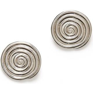 ANNI LU Spiral Øreringe Sølvbelagt Messing 242-30-52 - Dame - 925 Sterling Sølv