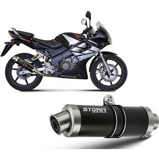 Storm Steel Black Oval endelyddæmper