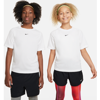 Nike Multi-Dri-FIT-træningsoverdel til større børn (drenge) - hvid - L