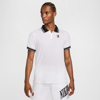 NikeCourt Heritage-tennispolo til mænd - hvid - XXL