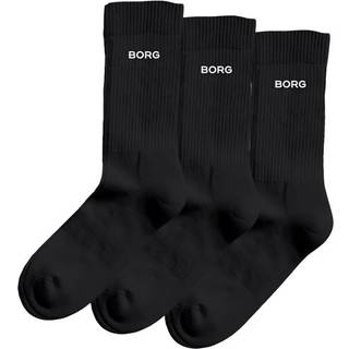 Björn Borg Sports Socks 3-pack Sort, 43-46