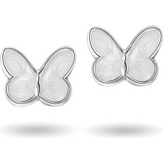 Pia&Per Øreringe - Pia & Per - Sommerfugl børneøreringe i sølv - 3200603