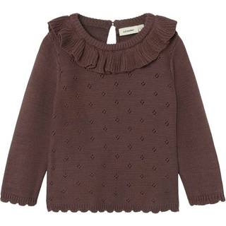 Lil Atelier Peppercorn Flæse Striktrøje
