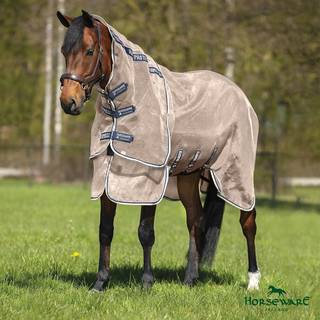 Fluedækken Rambo Protector Horseware® Sølv