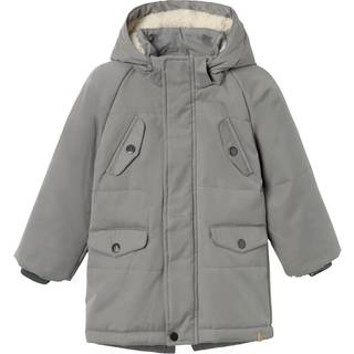 Lil Atelier Pewter Vinterjakke