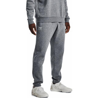 Under Armour Icon Fleece Men's Joggers Pitch Gray Medium Heather / White 3XL