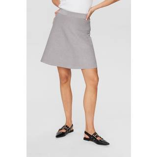NÜMPH - Nulillypilly Skirt - Light Grey Mel - XL - Grå - Skirts