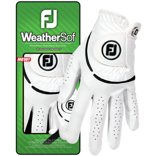 FootJoy Weathersof (2024) Syntetisk Dame Golfhandske - Black - Venstre - Str. L
