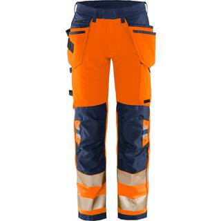 Fristads 2644 GSTP Håndværkerbukser Orange/marineblå Orange/marineblå