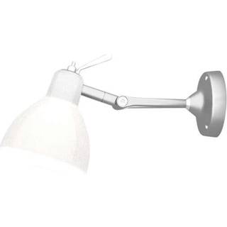 Luxy H0 Væg- og Loftlampe Alu/Blank Hvid Skærm - Rotaliana