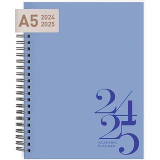 Riley's Planner 2024-2025 Academic Year 18-månaders Classic Weekly Planner-Tidlös veckovis och månadsagenda planerare Hållbara omslag Noter Sidor