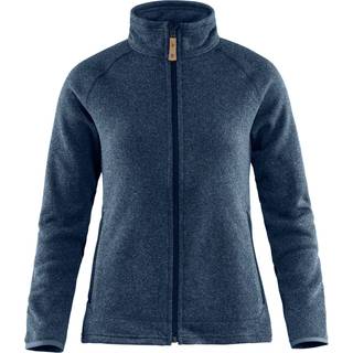 Fjällräven Women's Övik Fleece Zip Sweater Navy, L